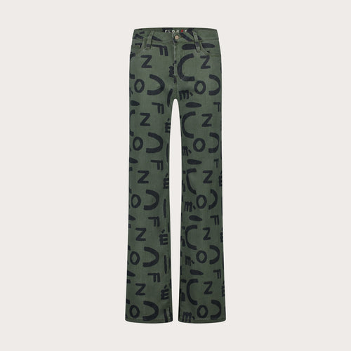 Sophie Print | Olive Green