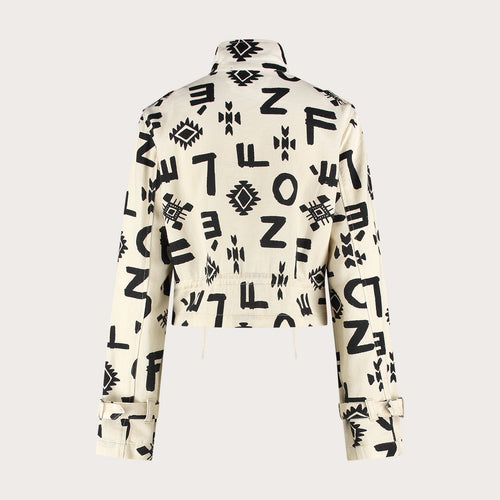 Seven Jacket | Letter Print