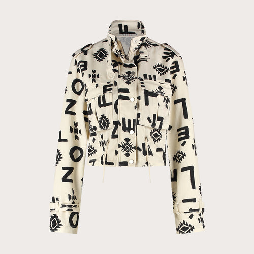 Seven Jacket | Letter Print