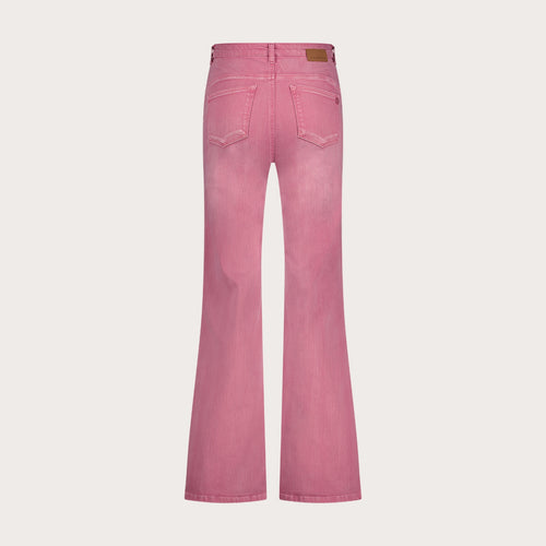 Ana Flared Pocket | Dark Pink