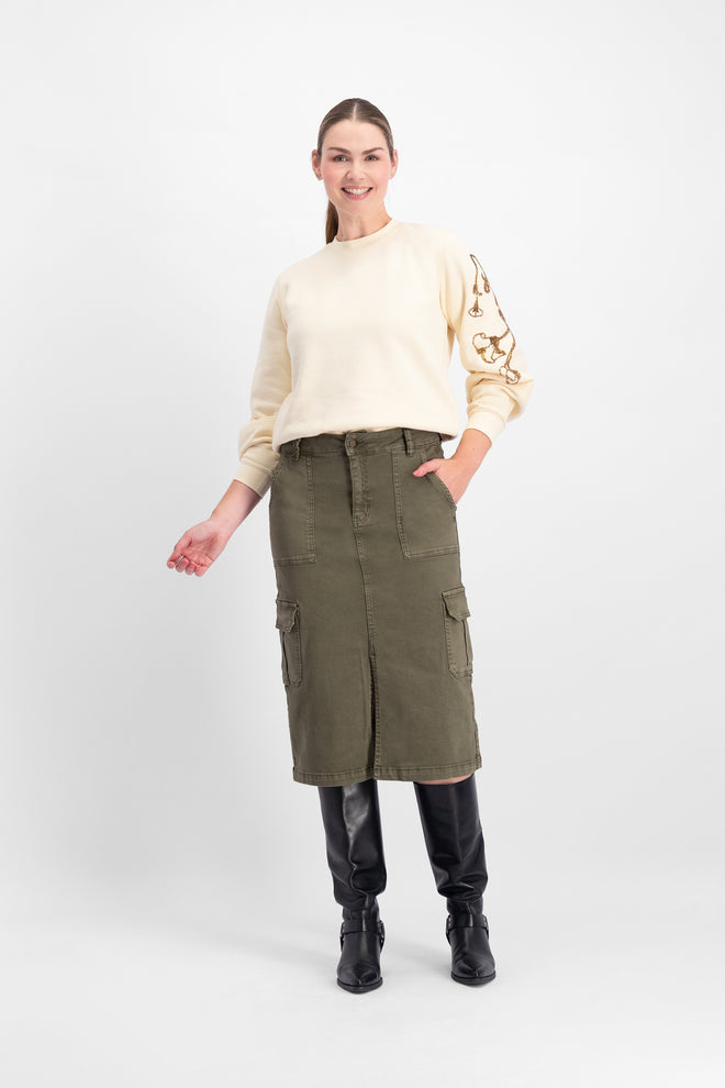 Freddy Cargo Skirt | Olive